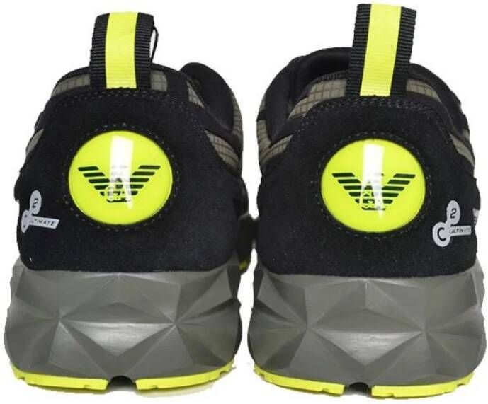 Emporio Armani EA7 Sportieve Zwart Grijze X8X033Xk Sneakers