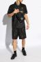 Emporio Armani EA7 Zwarte Sneakers Ronde Neus Vetersluiting Black Heren - Thumbnail 6