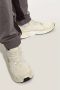 Emporio Armani EA7 Eenvoudige Vetersneakers Beige Heren - Thumbnail 7