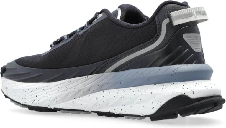 Emporio Armani EA7 Sportschoenen met logo Blue Heren