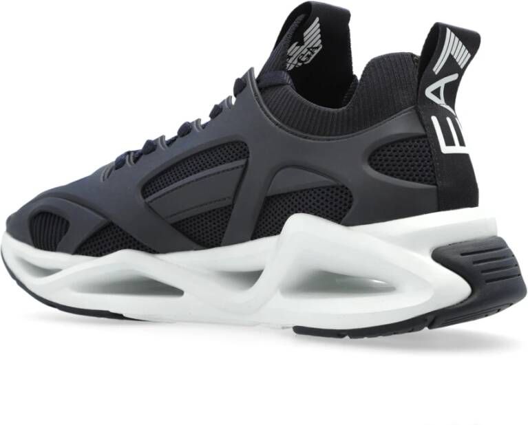 Emporio Armani EA7 Sportschoenen met logo Blue Heren