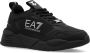 Emporio Armani EA7 Eenvoudige Vetersneakers Black Heren - Thumbnail 17