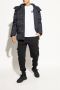 Emporio Armani EA7 Eenvoudige Vetersneakers Black Heren - Thumbnail 10