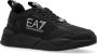 Emporio Armani EA7 Eenvoudige Vetersneakers Black Heren - Thumbnail 11