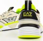 Emporio Armani EA7 Lage Top Hardloopschoenen Beige Limoen Multicolor Heren - Thumbnail 8