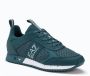 Emporio Armani EA7 Black & White Lace Up Sneakers Heren - Thumbnail 4