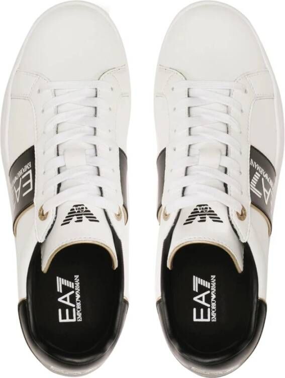 Emporio Armani EA7 Stijlvolle Sneakers voor Actieve Levensstijl White Heren