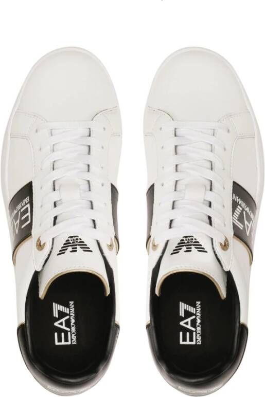Emporio Armani EA7 Stijlvolle Sneakers voor Actieve Levensstijl White Heren