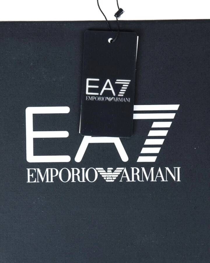 Emporio Armani EA7 Training Kalfsleer Voering Op Black Heren