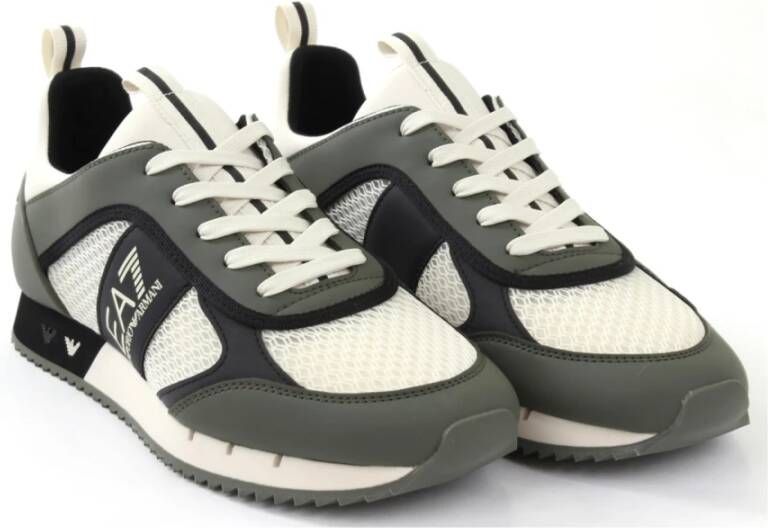 Emporio Armani EA7 Tweekleurige Sneakers