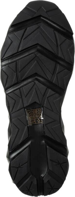 Emporio Armani EA7 Ultimate Kombat Sneakers Patroon & Effen Black Heren