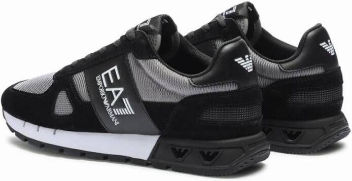 Emporio Armani EA7 Unisex X8X151Xk354 S975 Sneakers Zwart Heren