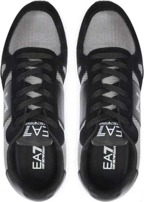 Emporio Armani EA7 Unisex X8X151Xk354 S975 Sneakers Zwart Heren