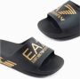 Emporio Ar i EA7 Veelzijdige Sliders met Maxi Logo Black - Thumbnail 8