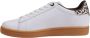 Emporio Ar i EA7 Beige Leren Sneaker Herfst Winter Collectie Beige - Thumbnail 11