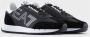 Emporio Armani EA7 Zwarte Casual Textiel Sneakers met 3cm Rubberen Zool Black Heren - Thumbnail 12