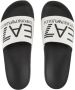 Emporio Ar i EA7 Witte Casual Synthetische Rubberen Zool Sandalen - Thumbnail 2