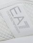 Emporio Armani EA7 Damesvetersneakers met eenvoudig patroon White Dames - Thumbnail 8