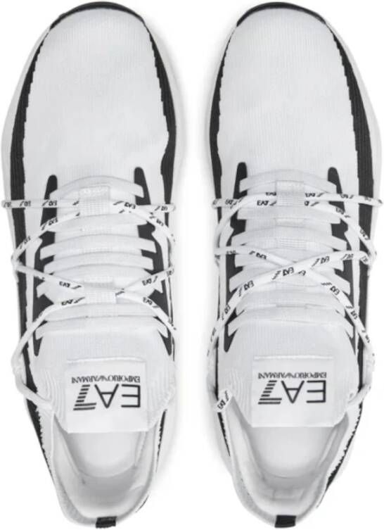 Emporio Armani EA7 Witte lage sneakers X8X087Xk227K681