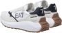 Emporio Armani EA7 Witte Leren Sneakers Minimalistische Stijl White Heren - Thumbnail 5