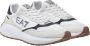Emporio Armani EA7 Witte Leren Sneakers Minimalistische Stijl White Heren - Thumbnail 6