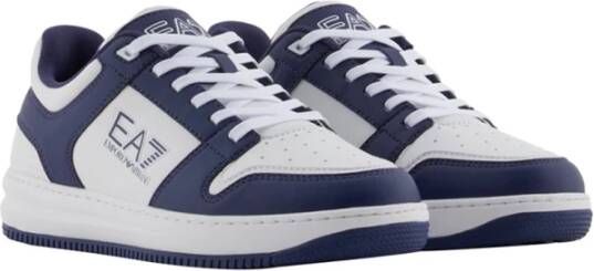 Ea7 emporio armani X8x189_xk404 Schoenen Wit Blauw Man - Foto 4