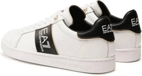 Emporio Armani EA7 Witte Sneakers voor Mannen White Heren