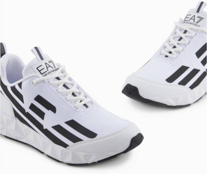 Emporio Armani EA7 Witte Unisex Sportieve Sneakers
