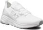 Emporio Armani EA7 Witte casual synthetische sneakers met 5 cm rubberen zool White Heren - Thumbnail 13