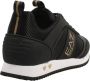 Emporio Armani EA7 Zwarte Casual Textiel Sneakers Black Heren - Thumbnail 3
