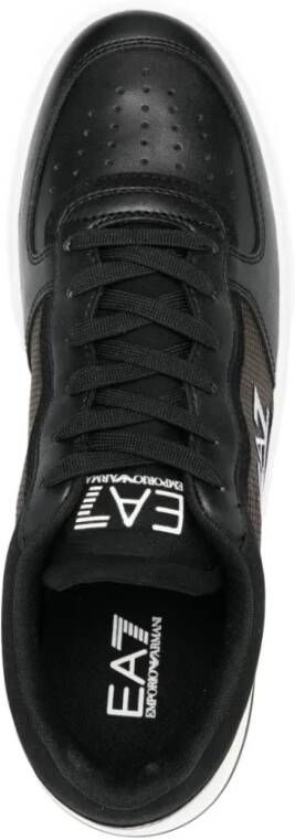 Emporio Armani EA7 Zwarte Casual Trainers Sneaker