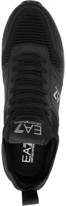 Emporio Armani EA7 Zwarte Casual Trainers Sneaker
