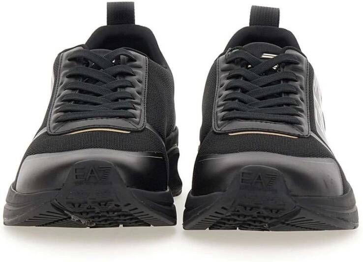 Emporio Armani EA7 Zwarte EA7 Sneakers voor Heren Zwart Heren