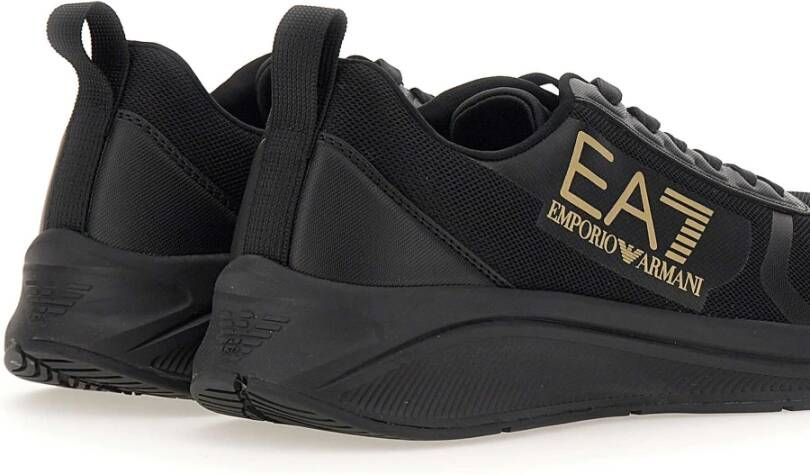 Emporio Armani EA7 Zwarte EA7 Sneakers voor Heren Zwart Heren