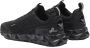Emporio Armani EA7 Ultimate Kombat Sneakers Effen Patroon Veters Black Heren - Thumbnail 9
