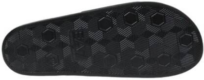 Emporio Armani EA7 Zwarte en Witte PVC Slippers