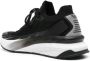Emporio Armani EA7 Zwarte Gebreide Sneakers Logo Print Black Heren - Thumbnail 9