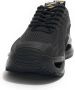 Emporio Ar i EA7 Zwarte Gebreide Sneakers met Oneindigheidssymbool - Thumbnail 2
