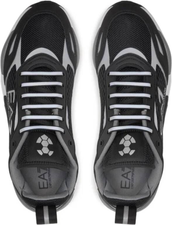 Emporio Armani EA7 Zwarte High Top Sneakers X8X159Xk379N763
