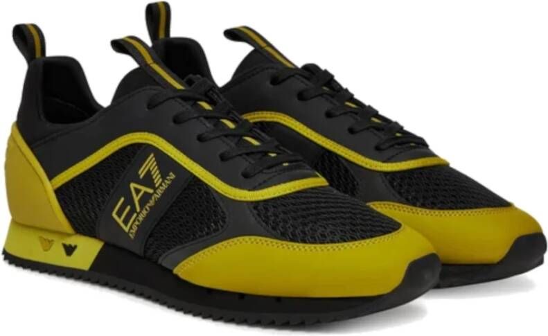 Emporio Armani EA7 Zwarte lage sneakers X8X027Xk050D187