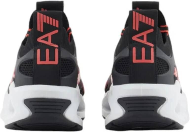 Emporio Armani EA7 Zwarte lage sneakers X8X174Xk377U025