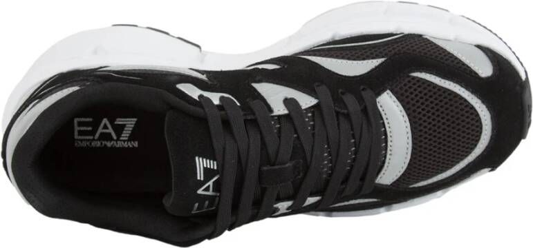 Emporio Armani EA7 Zwarte Sneaker Schoenen