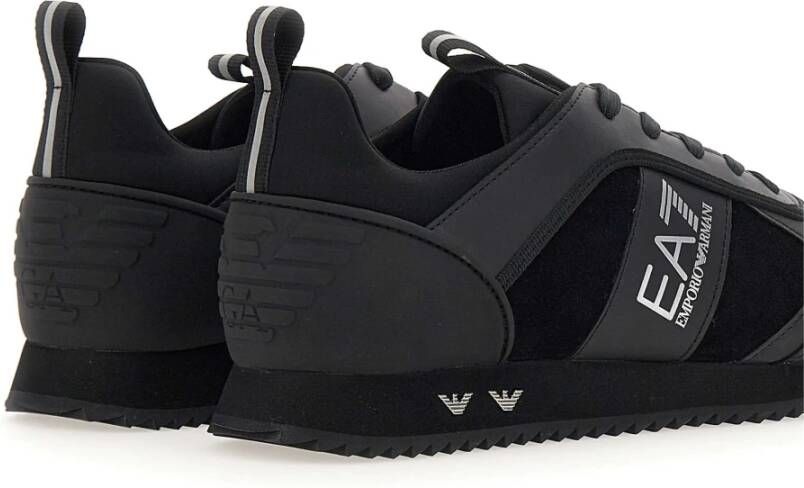Emporio Armani EA7 Zwarte Sneakers