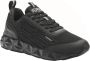 Emporio Armani EA7 Ultimate Kombat Sneakers Effen Patroon Veters Black Heren - Thumbnail 5