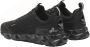 Emporio Armani EA7 Ultimate Kombat Sneakers Effen Patroon Veters Black Heren - Thumbnail 6