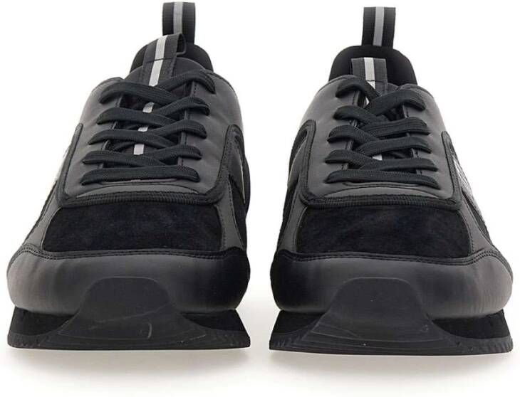 Emporio Armani EA7 Zwarte Sneakers voor Heren Zwart Heren