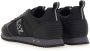 Emporio Armani EA7 Nieuwe Armani Noir Sneakers met Zilveren Logo Black Heren - Thumbnail 9