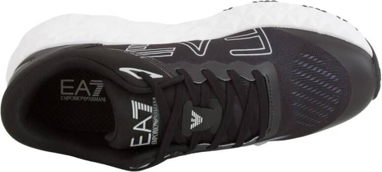 Emporio Armani EA7 Zwarte Sneakers voor Mannen
