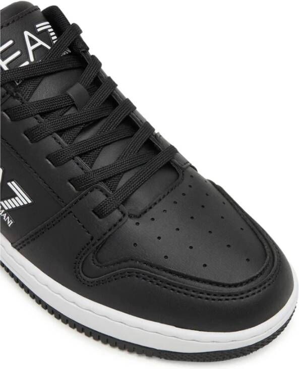 Emporio Armani EA7 Zwarte Sneakers voor Mannen