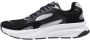 Emporio Armani Cusher Sonic Mix sneaker van suède met mesh details - Thumbnail 6